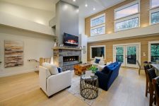 Living Area at Midnight Pines