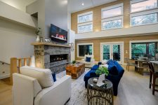 Living Area at Midnight Pines
