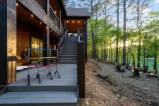 Hygge Hideaway cabin scenic surroundings in Broken Bow OK
