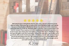5-star guest review for Red Baron Lodge Broken Bow
