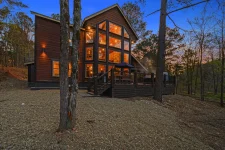 Red Baron Lodge exterior view at Pine Lake Resort Broken Bow OK