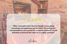 Testimonial at Romantic Pines